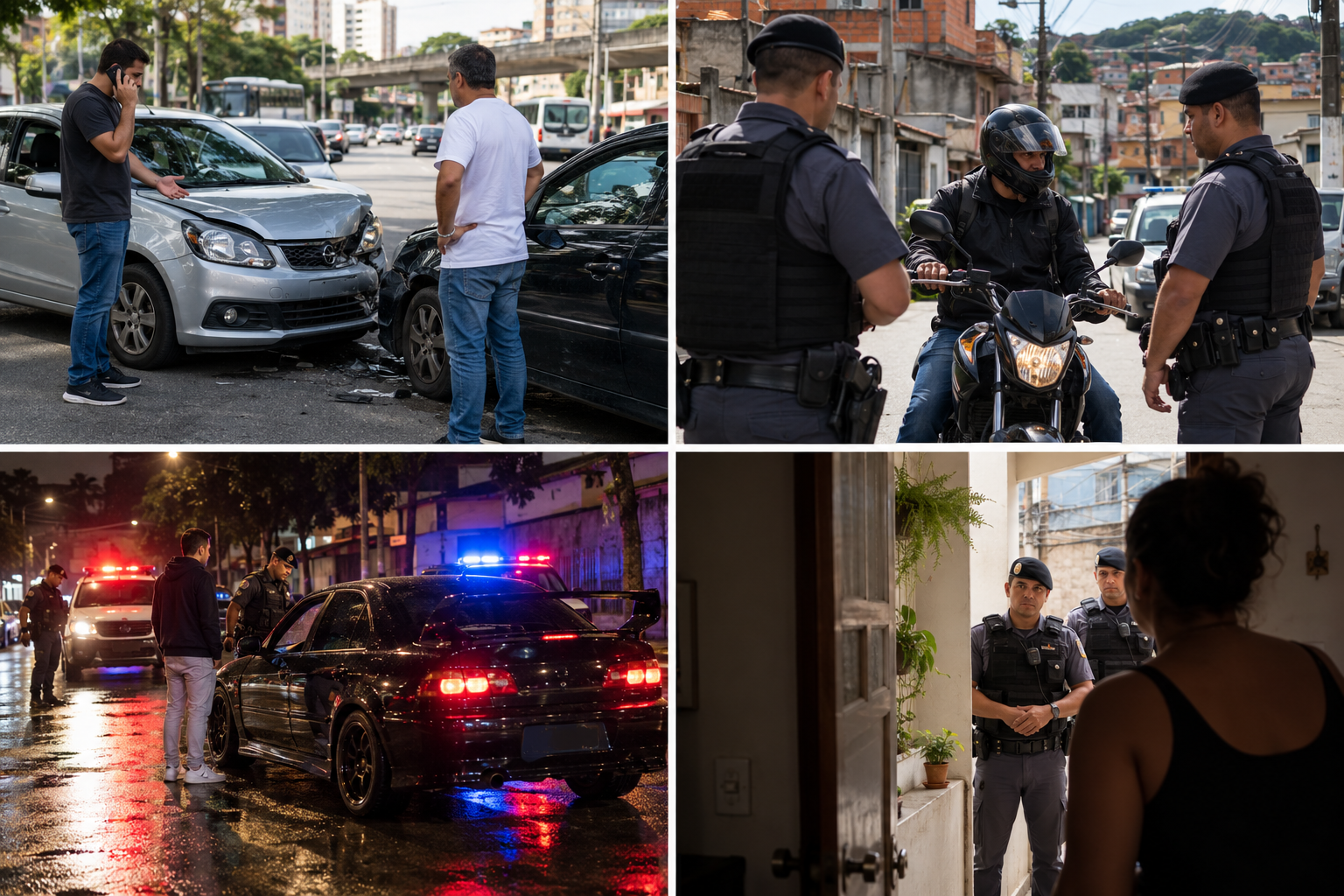 Situações urbanas em que o registro do SOSC JUS pode ser útil
